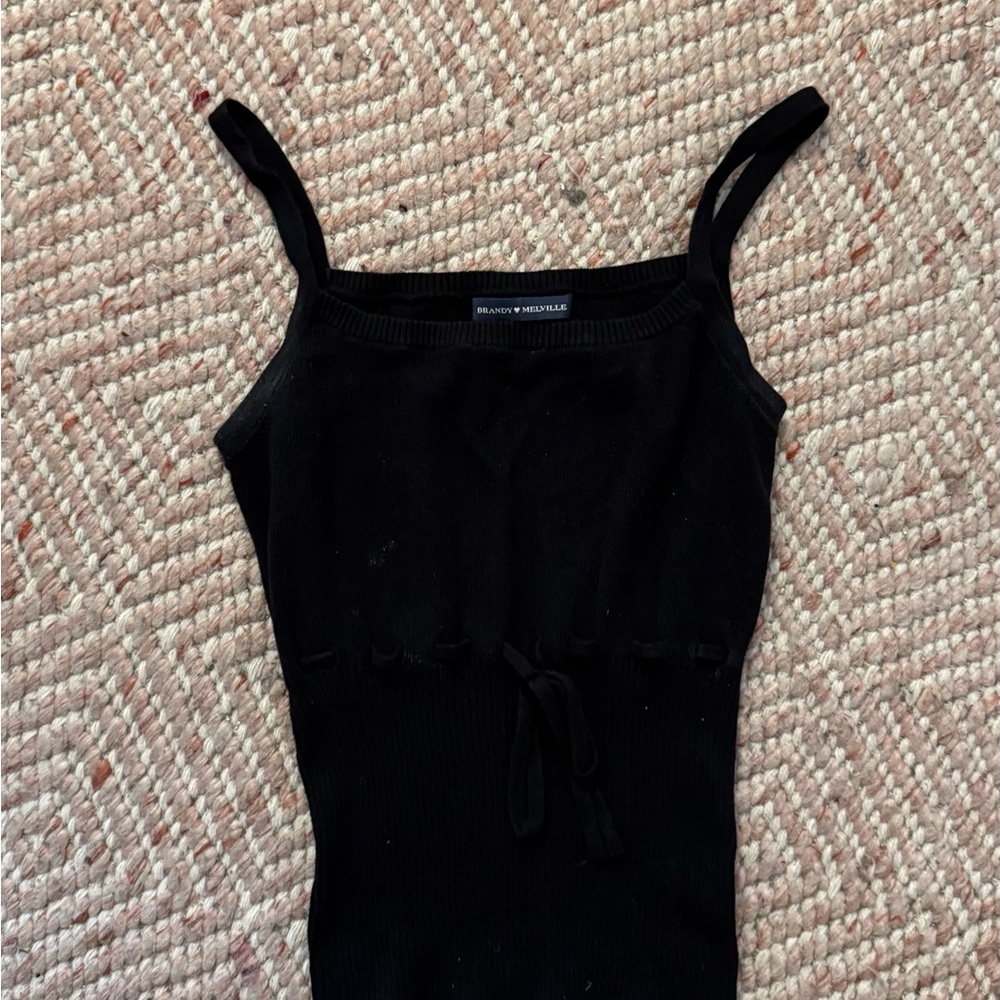 Brandy Melville Black Knit Top
